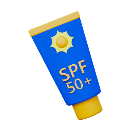 Sunscreen  3D Icon