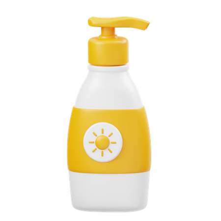 Sunscreen  3D Icon