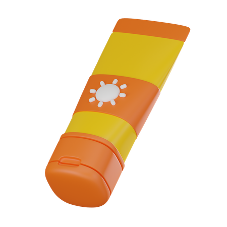 Sunscreen  3D Icon