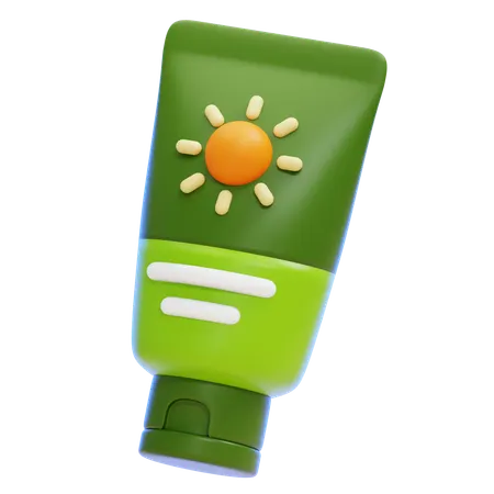 SUNSCREEN  3D Icon