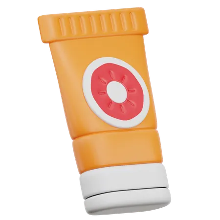 Sunscreen  3D Icon