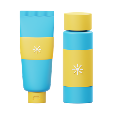 Sunscreen  3D Icon