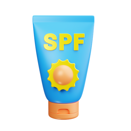 Sunscreen  3D Icon