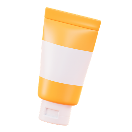 Sunscreen  3D Icon