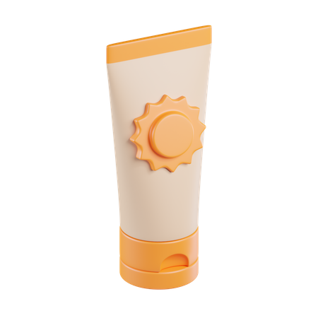 Sunscreen  3D Icon