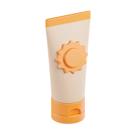 Sunscreen  3D Icon