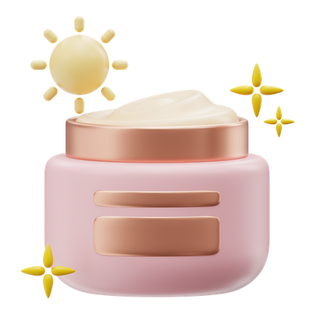 Sunscreen  3D Icon