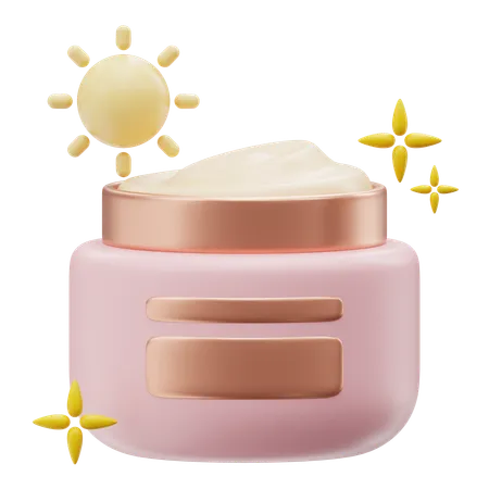 Sunscreen  3D Icon