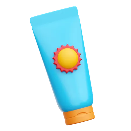 Sunscreen  3D Icon