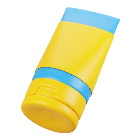 Sunscreen Lotion  3D Icon