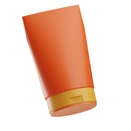 Sunscreen Lotion  3D Icon