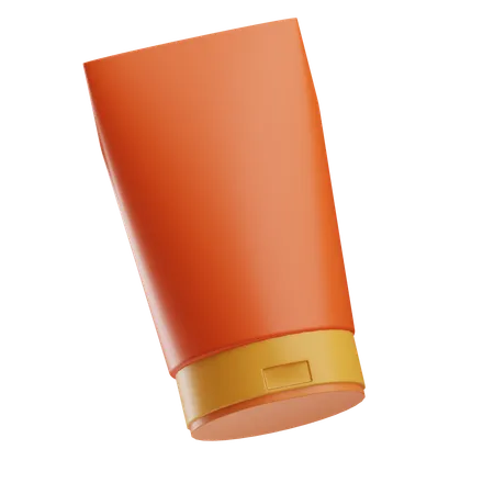 Sunscreen Lotion  3D Icon