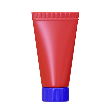 Sunscreen Lotion  3D Illustration