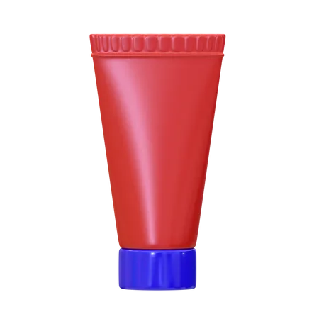 3 D Rendering Sunscreen Bottle Summer Icon 3D Illustration
