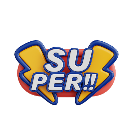 Súper  3D Icon