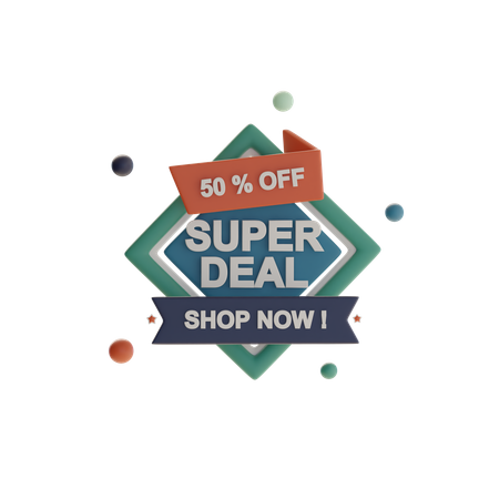 Super Angebot  3D Icon