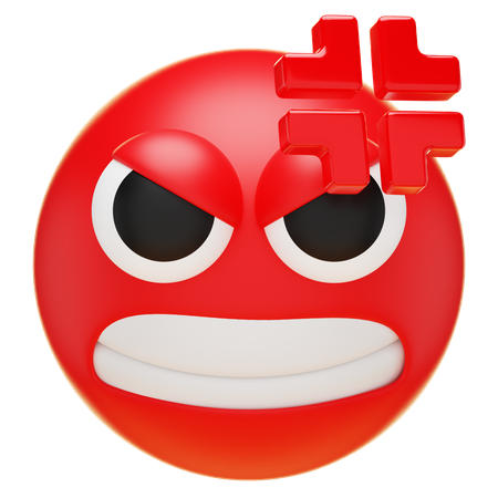 SUPER ANGRY  3D Icon