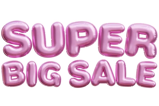 Super Big Sale  3D Icon