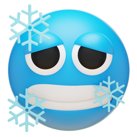 매우 추워요  3D Icon