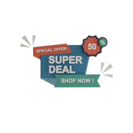 Super affaire  3D Icon