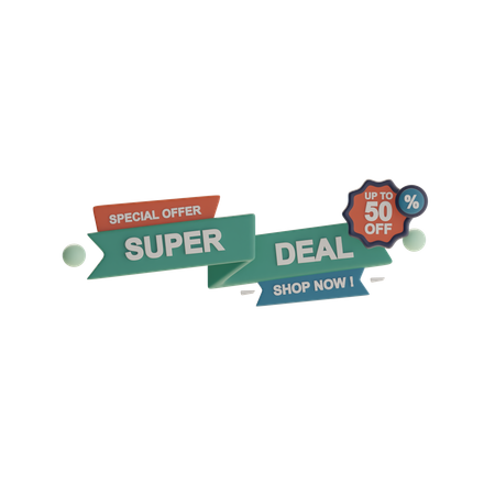 Super affaire  3D Icon