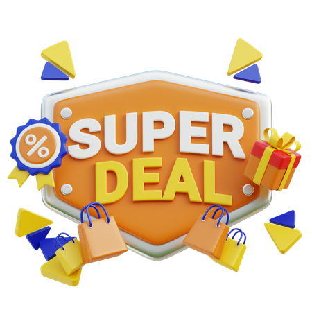 Super Deal  3D Icon