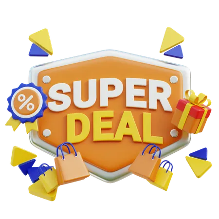 Super Deal  3D Icon