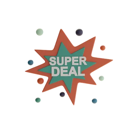 Super Deal  3D Icon