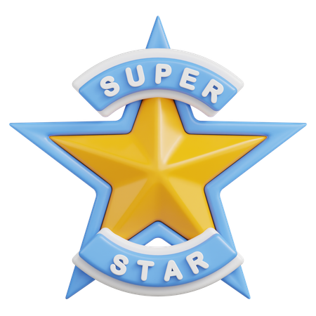 Super estrela  3D Icon