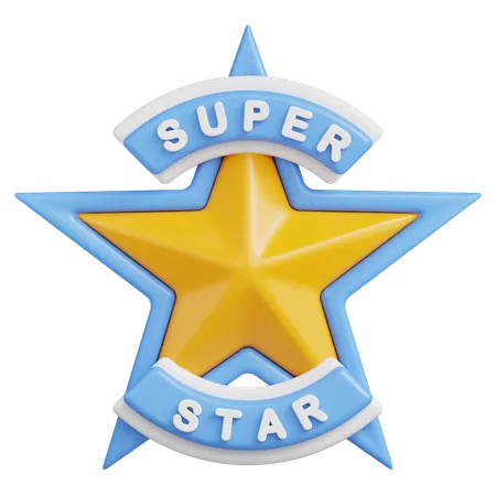 Super estrela  3D Icon