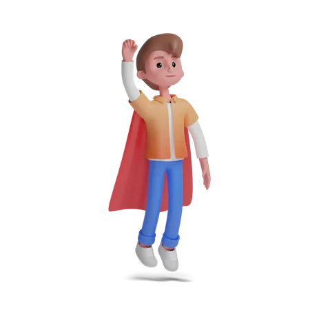 Super Boy  3D Illustration