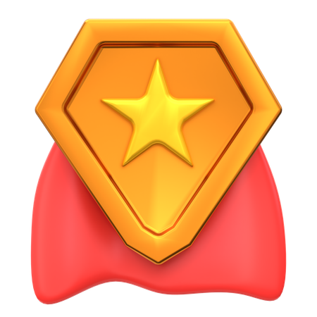 Super-héros  3D Icon