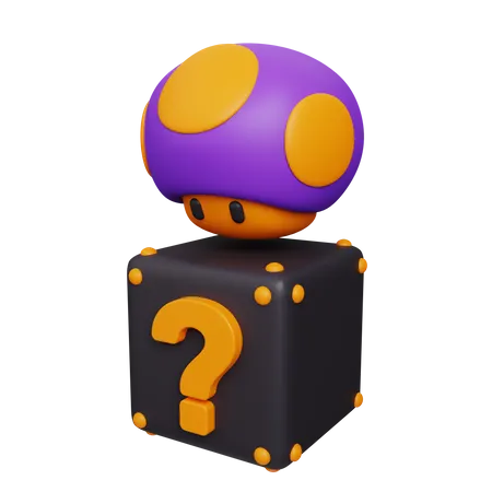 Super Pilz  3D Icon