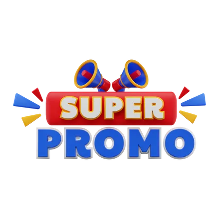 Super promo  3D Sticker