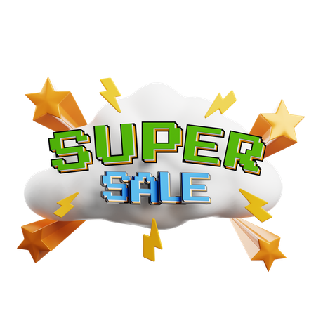 Super Sale  3D Icon