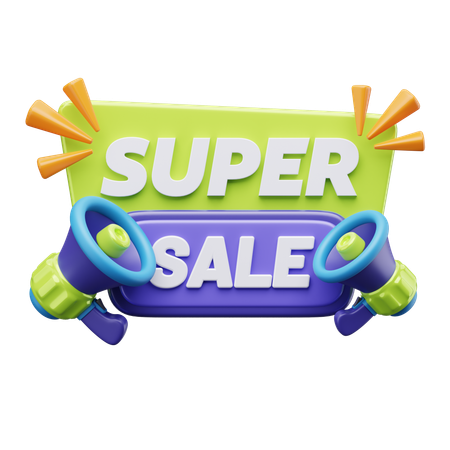 Super Sale  3D Icon