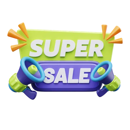 Super Sale  3D Icon