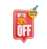 super sale 20% off