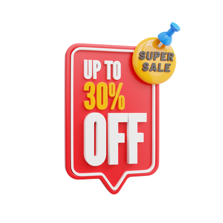 Super sale 30% off  3D Icon