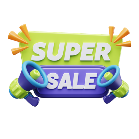 Super Sale  3D Icon