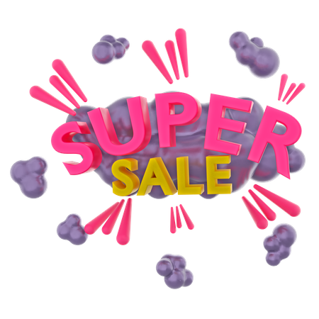 Super Sale  3D Icon