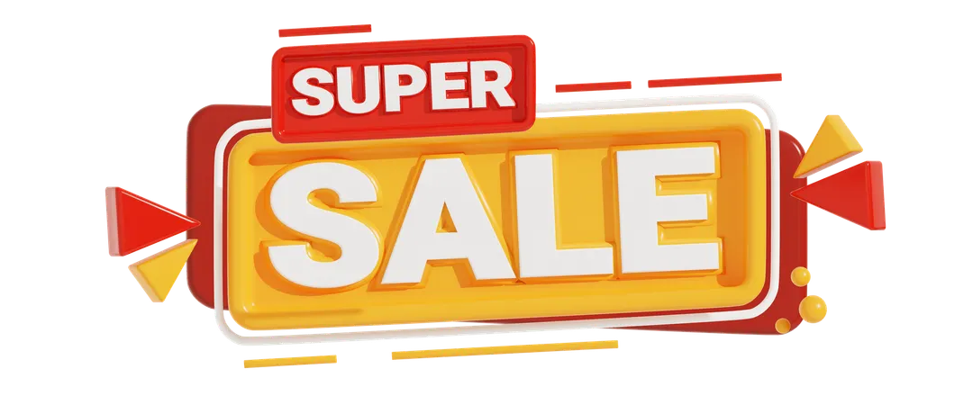 Super Sale  3D Icon