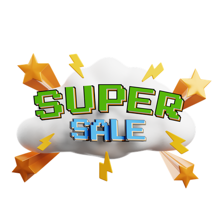 Super Sale  3D Icon