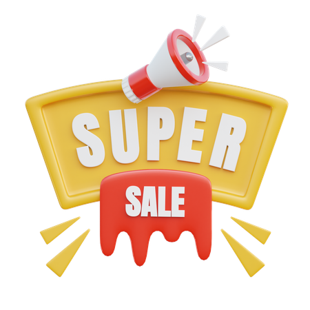 Super Sale  3D Icon