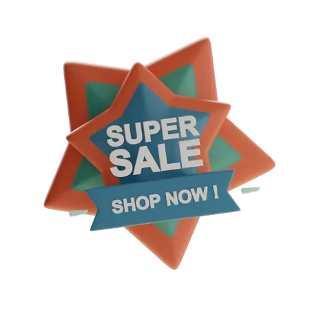 Super Sale  3D Icon