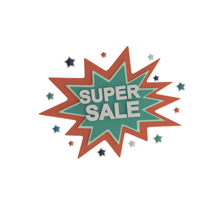 Super Sale  3D Icon
