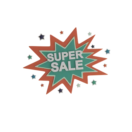 Super Sale  3D Icon