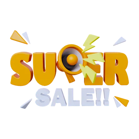 Super Sale  3D Icon