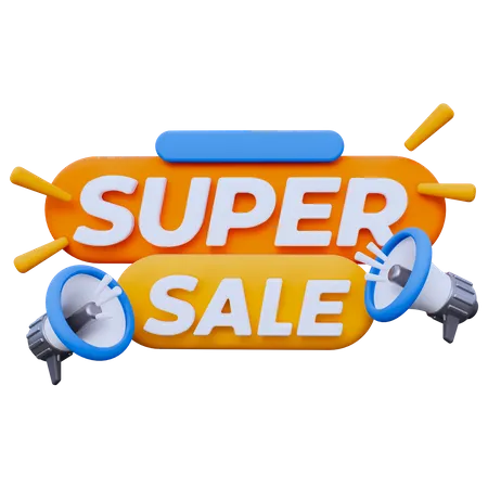 Super Sale  3D Icon