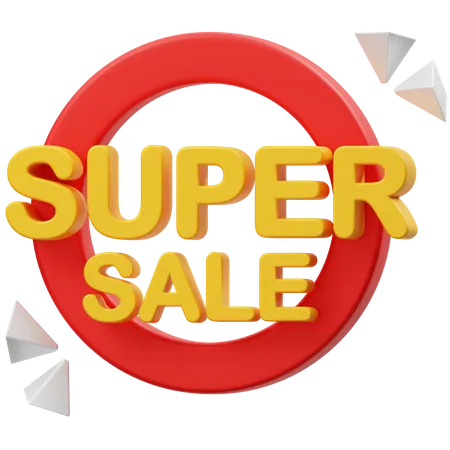 Super Sale  3D Icon